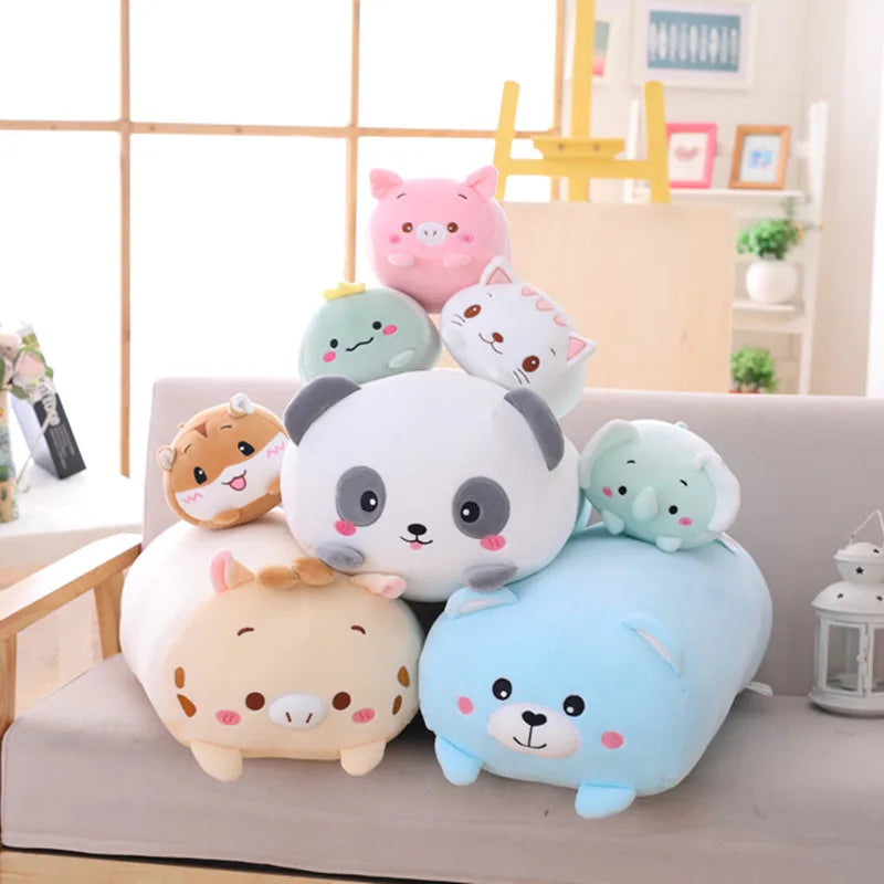 Our Collection of Your Favourite Giant Animal Plushies. 90cm of the cutest Dogs, Cats, Pigs. Dinosaurs and Unicorns