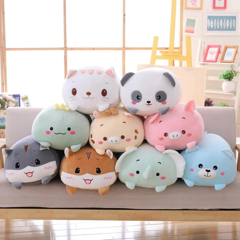 Our Collection of Your Favourite Giant Animal Plushies. 90cm of the cutest Dogs, Cats, Pigs. Dinosaurs and Unicorns