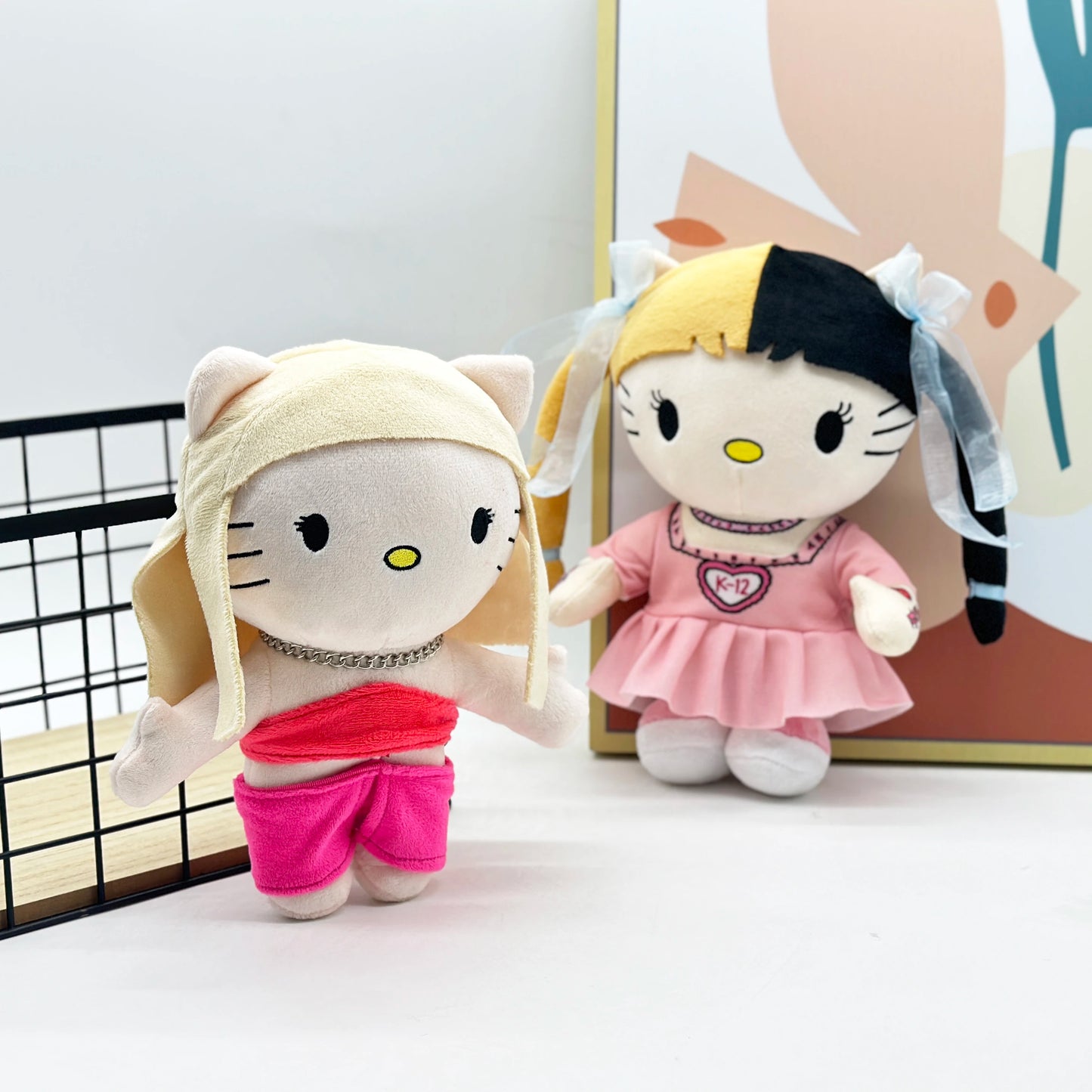 Hello Kitty Melanie Martinez Plushie Doll with Pink Dress in 25cm