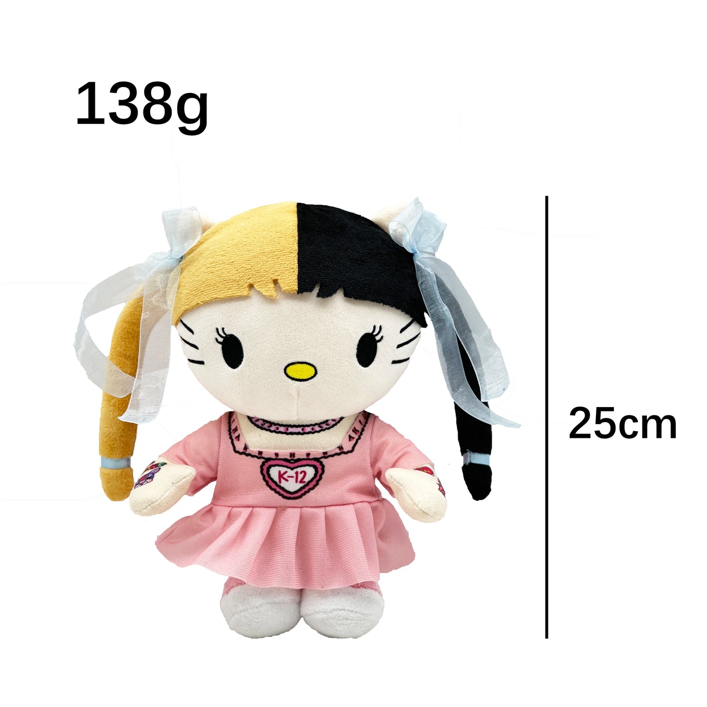 Hello Kitty Melanie Martinez Plushie Doll with Pink Dress in 25cm