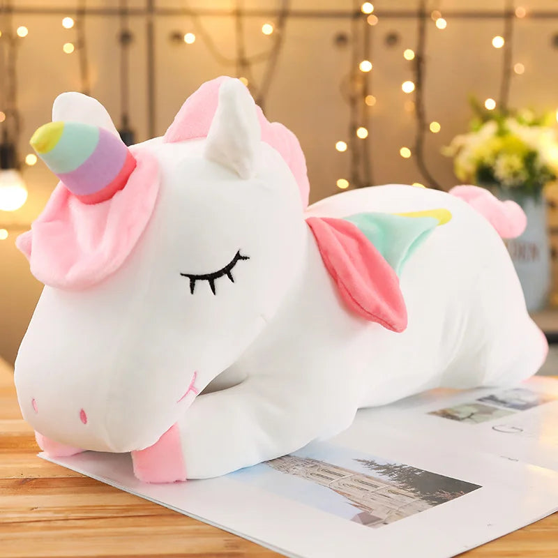 Kawaii Giant Unicorn Plushie 25cm-100cm