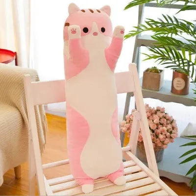 Ultra Cute Soft Long Cat Boyfriend/Girlfriend Plushie. From 50cm - 130cm