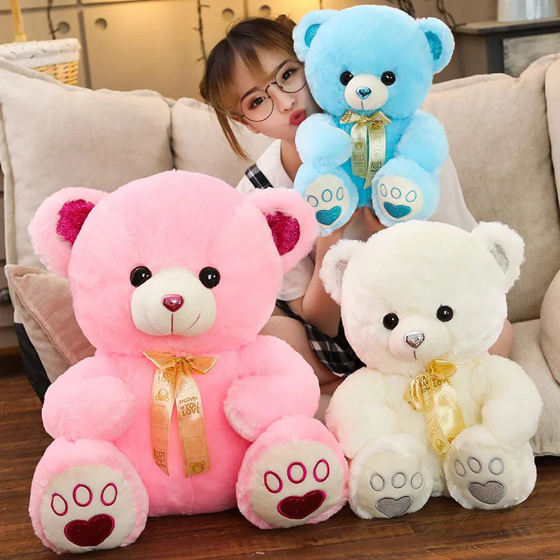 Big Teddy Bear 'I Love You' Plushie. 35cm & 50cm