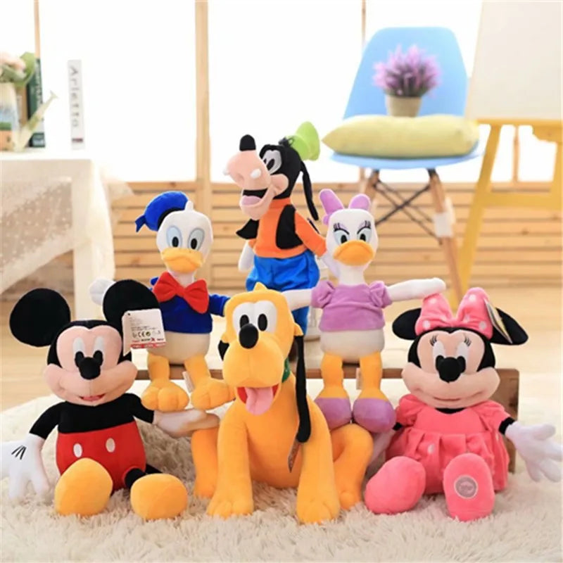 Disney Mickey, Minnie Donald Duck, Daisy, Goofy, Pluto Plushie 30cm/40cm