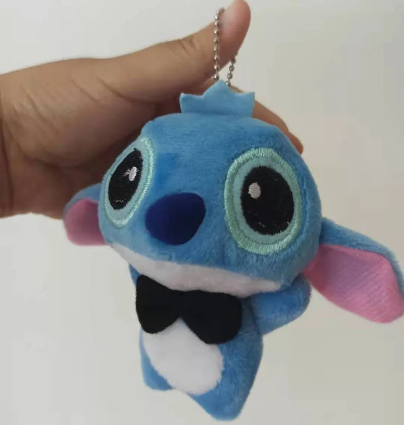 Disney Angel & Stitch Keychain/Pendant in 10cm. Plushies in 20cm.