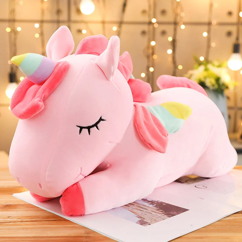 Kawaii Giant Unicorn Plushie 25cm-100cm