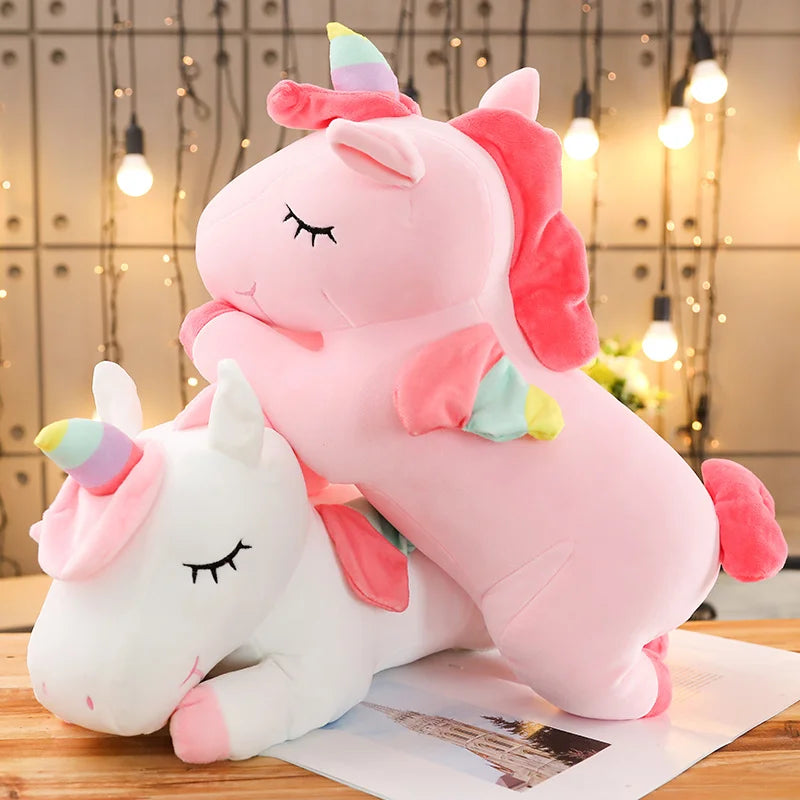 Kawaii Giant Unicorn Plushie 25cm-100cm