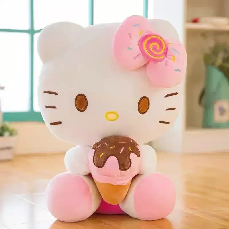 Kawaii Anime Hello Kitty Kuromi Cinnamoroll Plushie 25cm/30cm