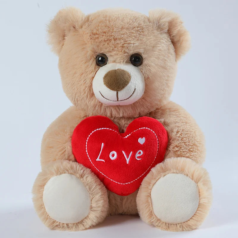 Love Heart Valentines Teddy 25cm