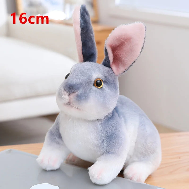 Super Cute Kawaii Long Ear Life Like Rabbit Plushie. Sizes 16cm, 18cm & 24cm