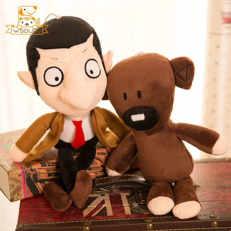 Fun Mr Bean And Teddy Plushie 30cm