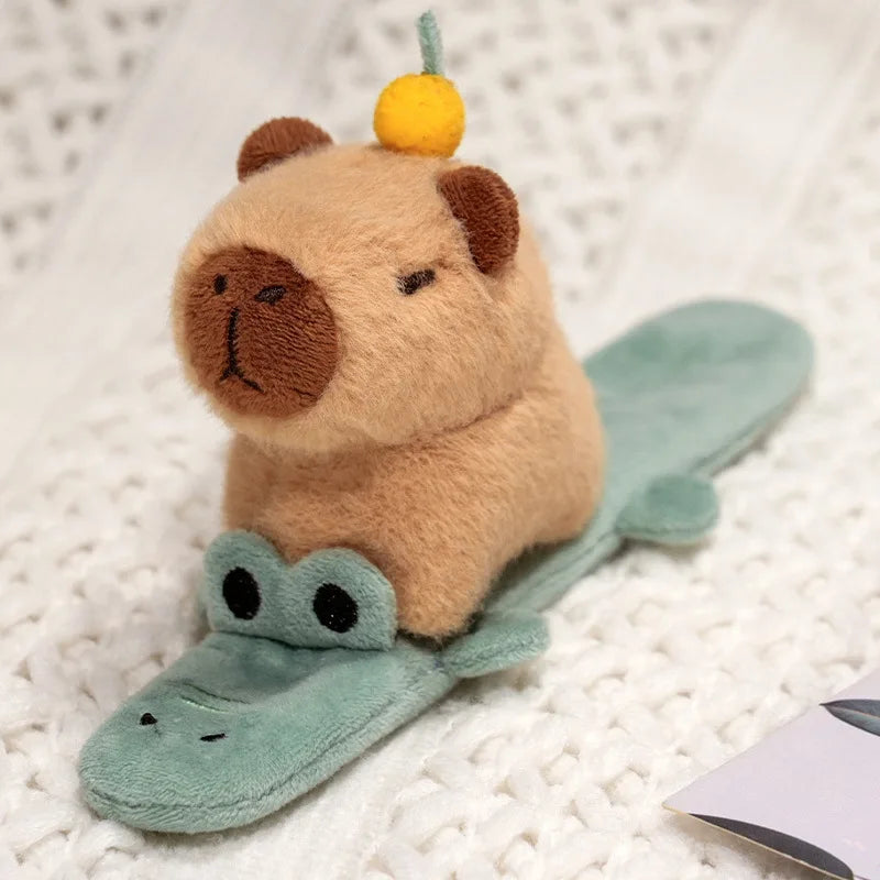 Gorgeous Capybara Snapband Plushie.