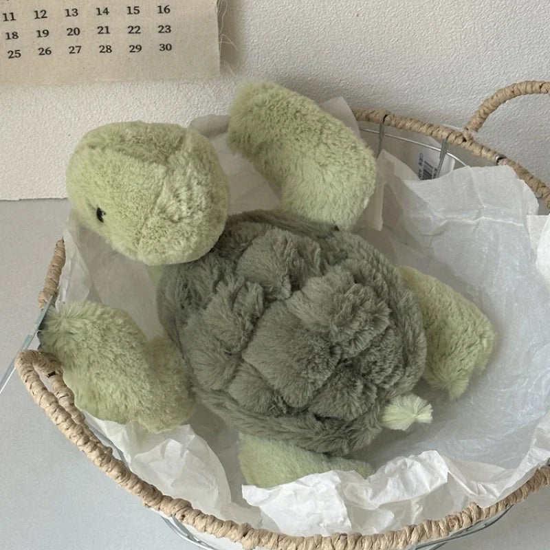 The Cutest Green Baby Tortoise Turtle Plushie. In Sizes 28/35 & 40CM