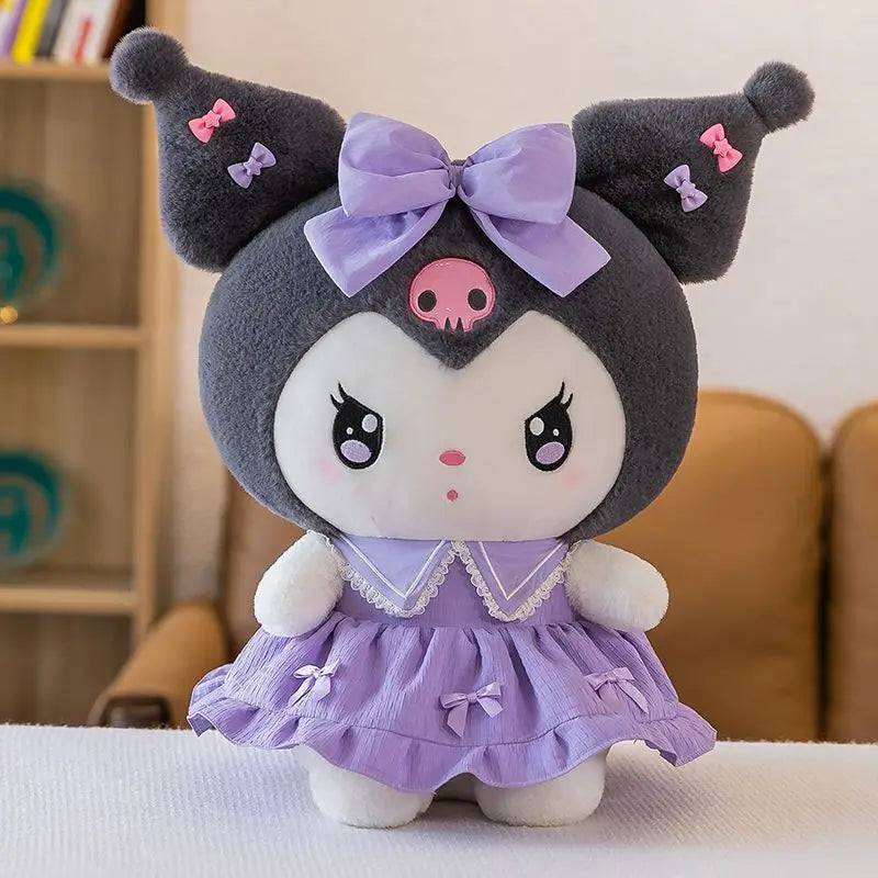 Adorable, Soft and Huggable Kawaii Melody/Kuromi Plushies. Sizes 30cm & 40cm.