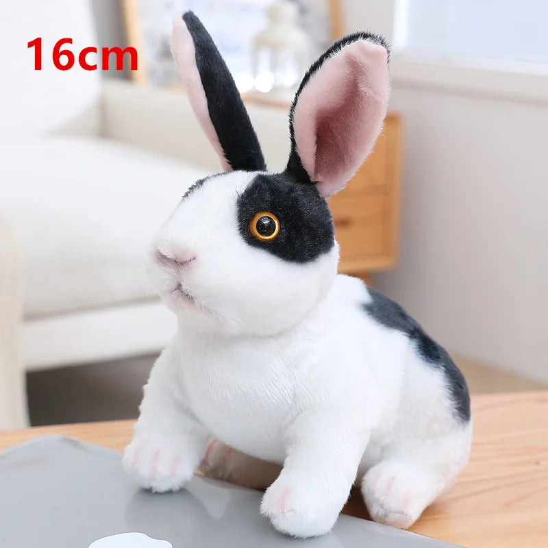 Super Cute Kawaii Long Ear Life Like Rabbit Plushie. Sizes 16cm, 18cm & 24cm