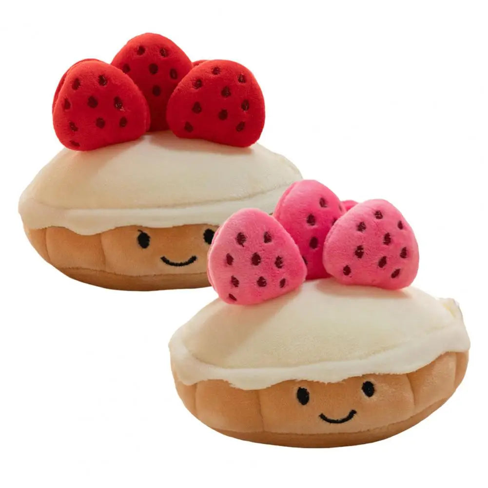 Cutest Strawberry Cake Plushie 10cm/20cm