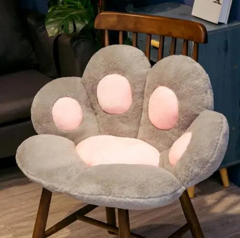 Beautiful Kawaii Cat Paw Plushie Floor Cushion for your Home. 70cm by 60cm