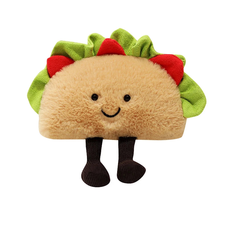 Soft Taco Plushies in Sizes 15cm, 18cm & 25cm