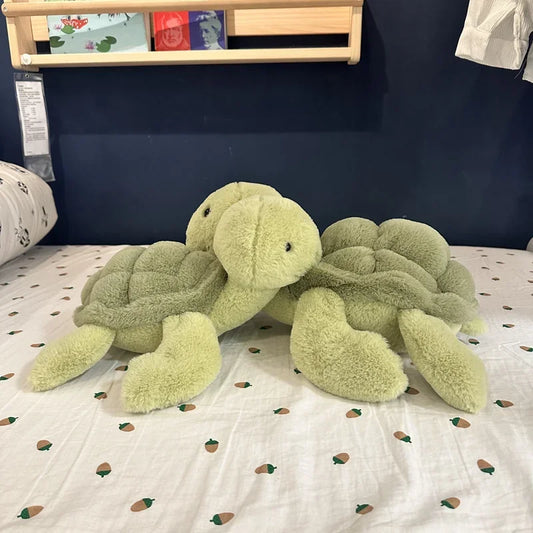 The Cutest Green Baby Tortoise Turtle Plushie. In Sizes 28/35 & 40CM