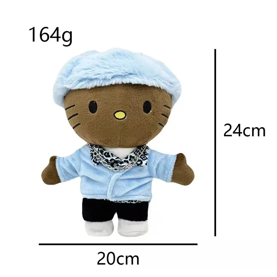 Hello Kitty Tyler The Creator Blue Hat in 24cm