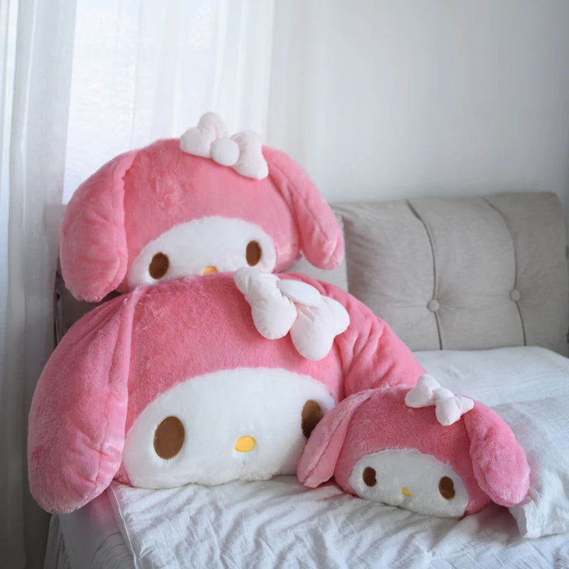 The Biggest & Softest My Melody Hello Kitty Plushie Pillow/Cushion/Headrest. Several Sizes to choose from.