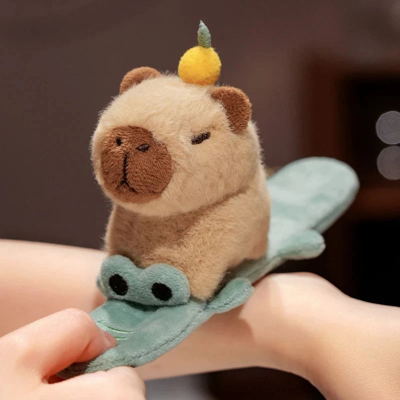 Gorgeous Capybara Snapband Plushie.