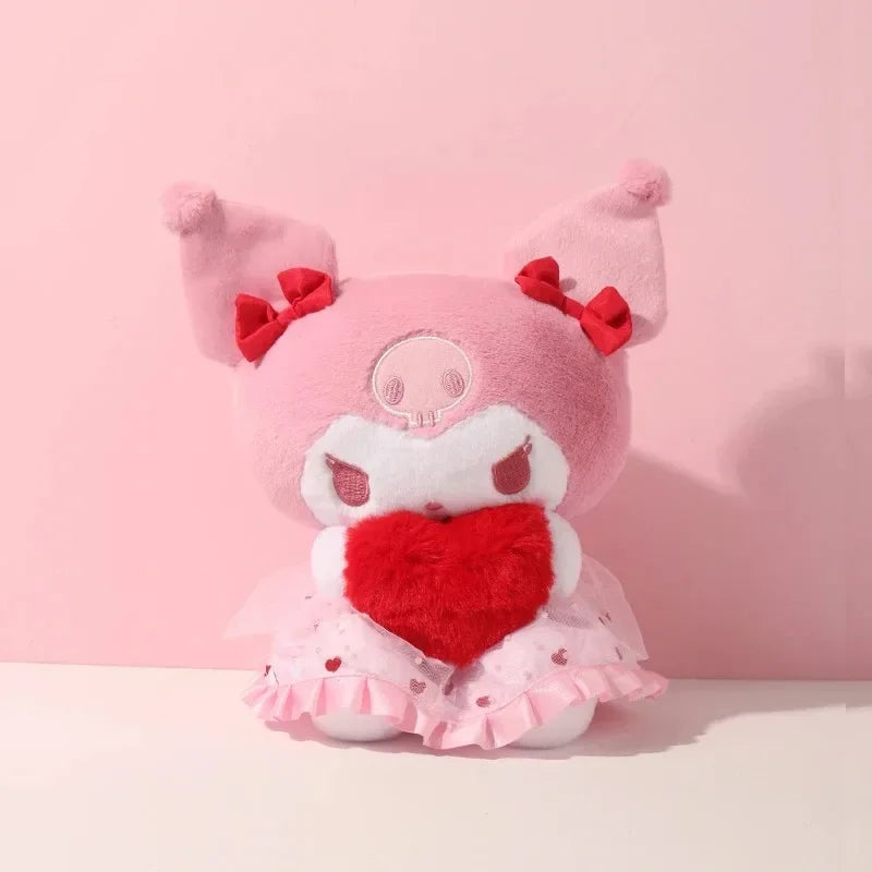 Kawaii Anime Hello Kitty Kuromi Cinnamoroll Plushie 25cm/30cm