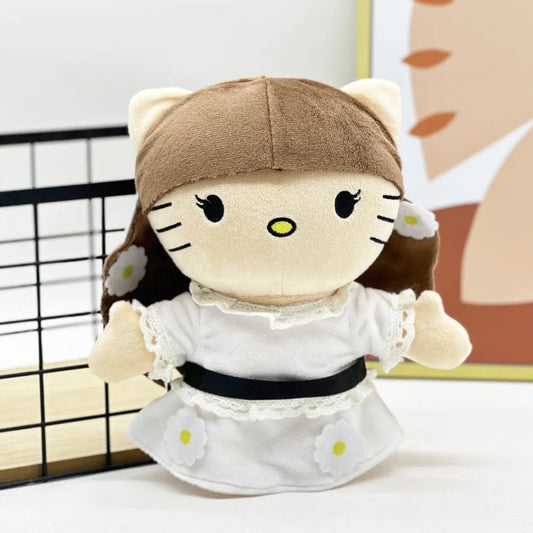 Hello Kitty Lana Del Rey Plushie with White Dress in 24cm