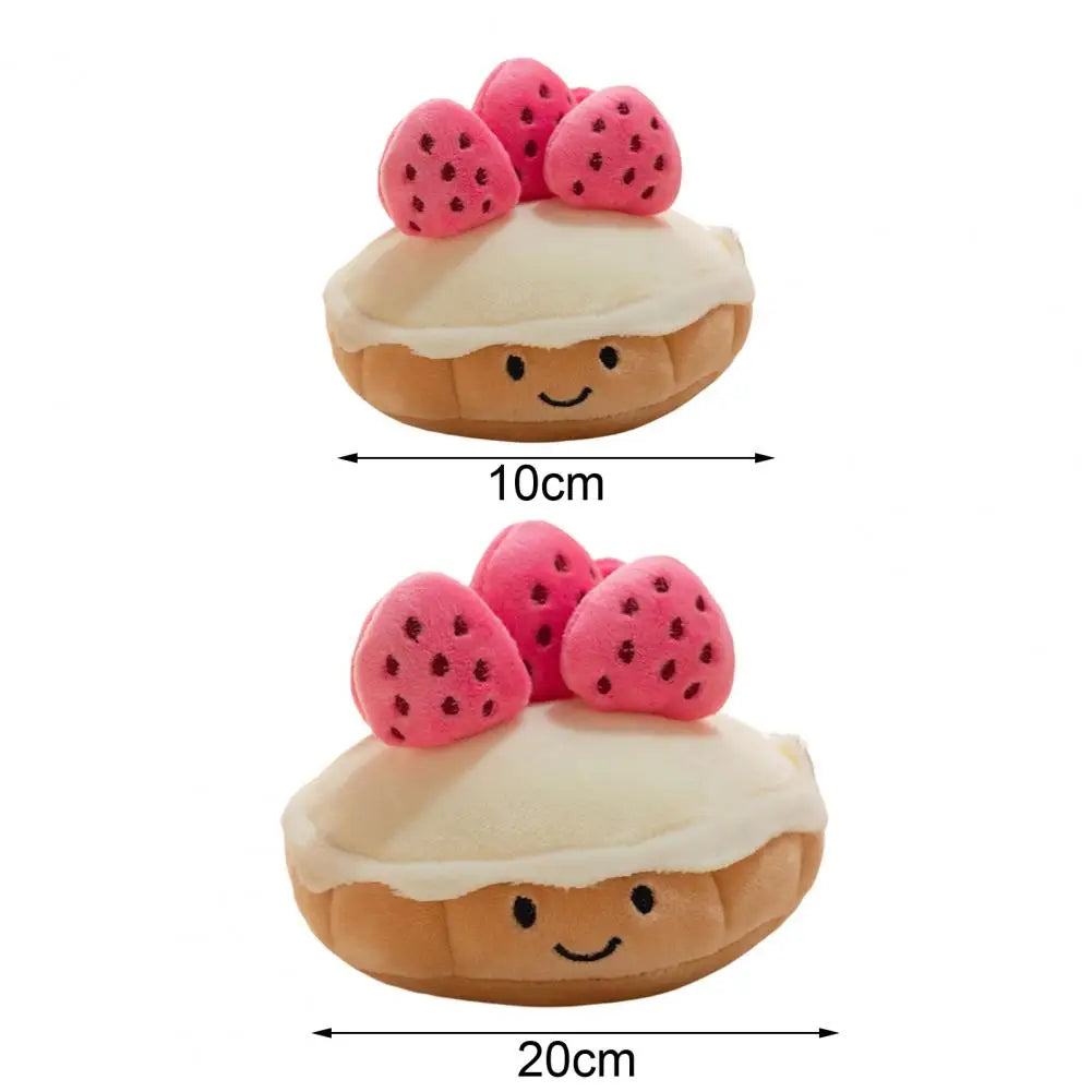 Cutest Strawberry Cake Plushie 10cm/20cm