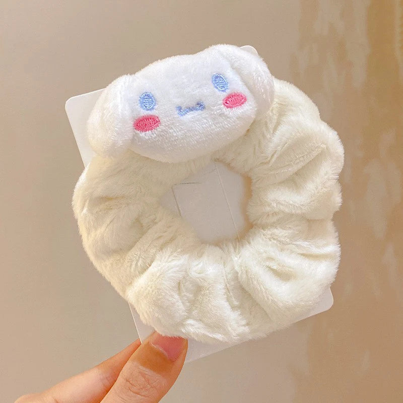 Sweet & Cute Sanrio Hello Kitty Plushie Hair Scrunchie.