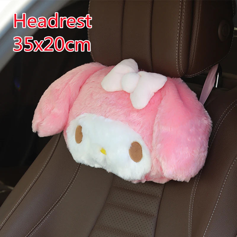 The Biggest & Softest My Melody Hello Kitty Plushie Pillow/Cushion/Headrest. Several Sizes to choose from.