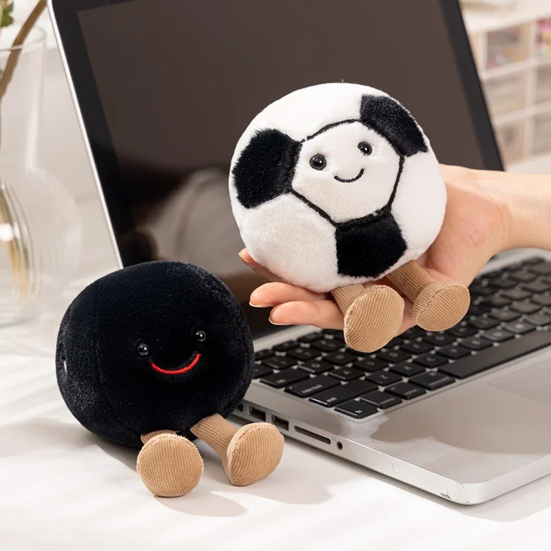 Cute Plushie Baseball, 8 Ball, Football, Basketball, Tennis 10cm