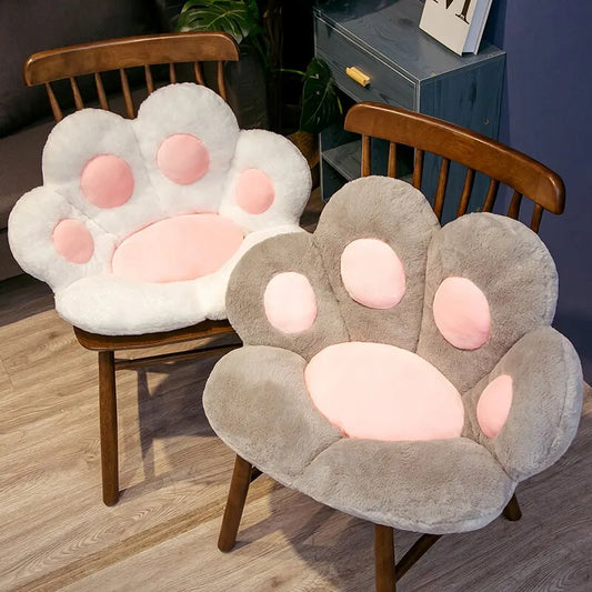 Beautiful Kawaii Cat Paw Plushie Floor Cushion for your Home. 70cm by 60cm