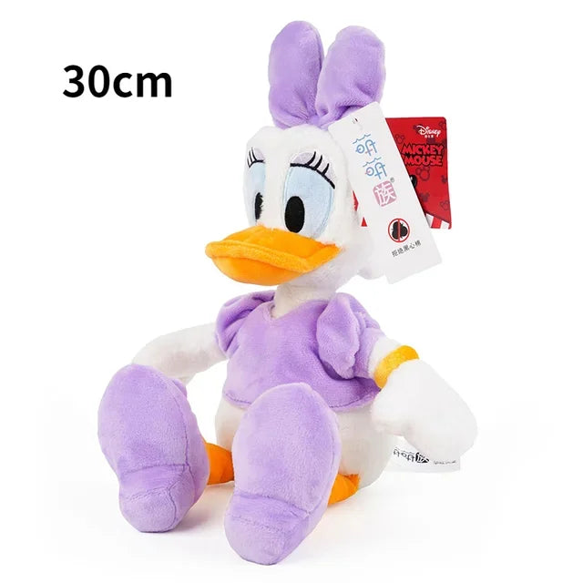 Disney's Donald Duck, Daisy, Mickey, Minnie Mouse Plushies. Sizes 28cm and 30cm.