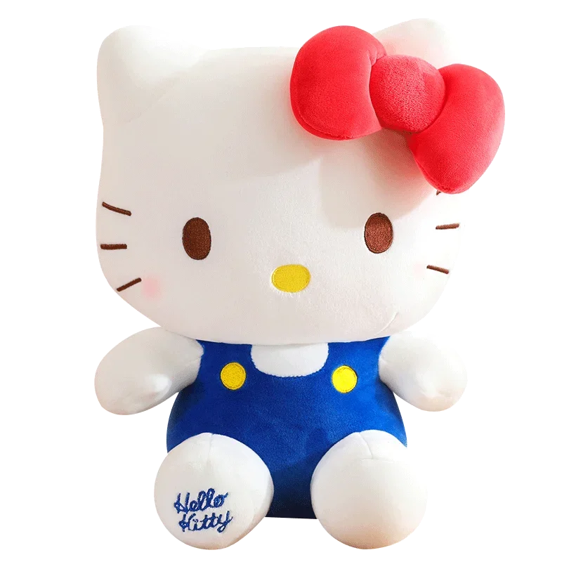 Squeezy Sanrio Hello Kitty Soft Pillow Plushies. In Blue or Pink. 20cm of Softness.