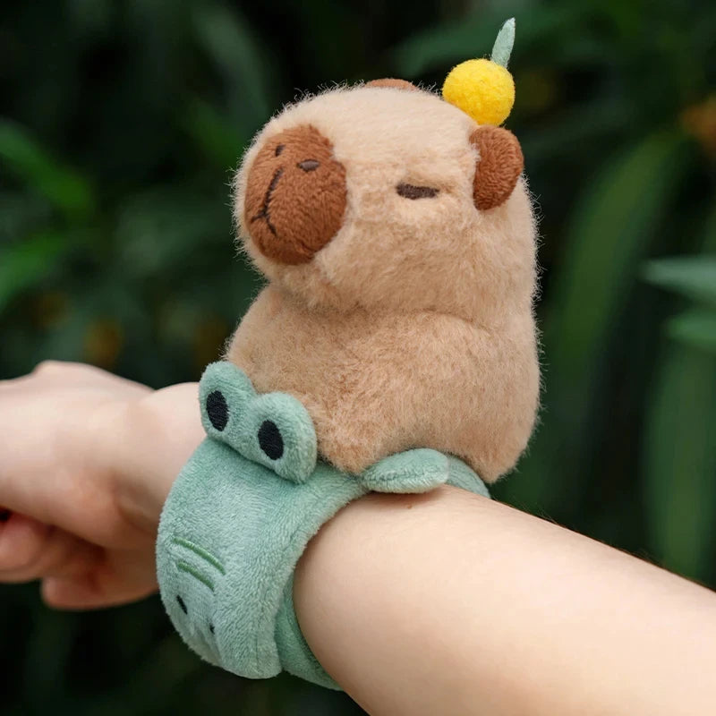 Gorgeous Capybara Snapband Plushie.