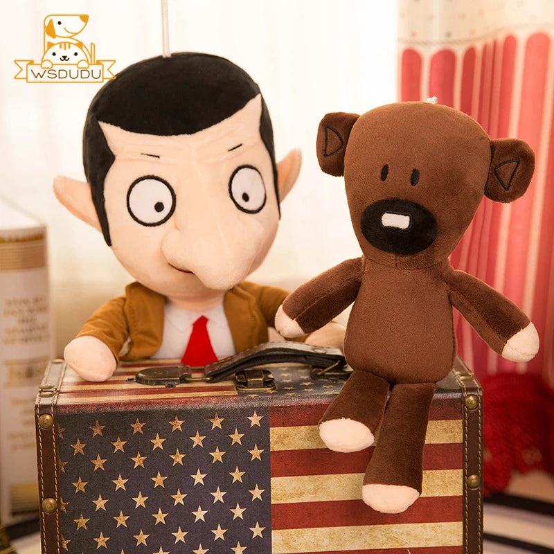 Fun Mr Bean And Teddy Plushie 30cm