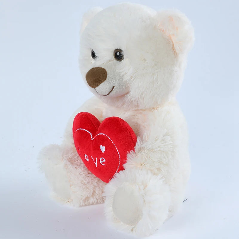 Love Heart Valentines Teddy 25cm