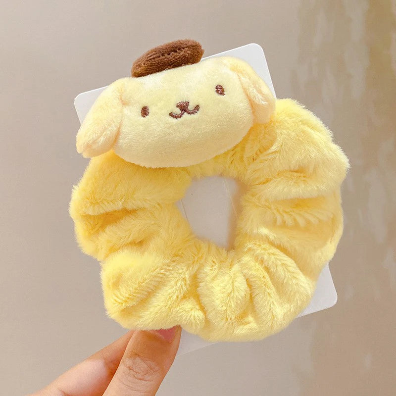 Sweet & Cute Sanrio Hello Kitty Plushie Hair Scrunchie.