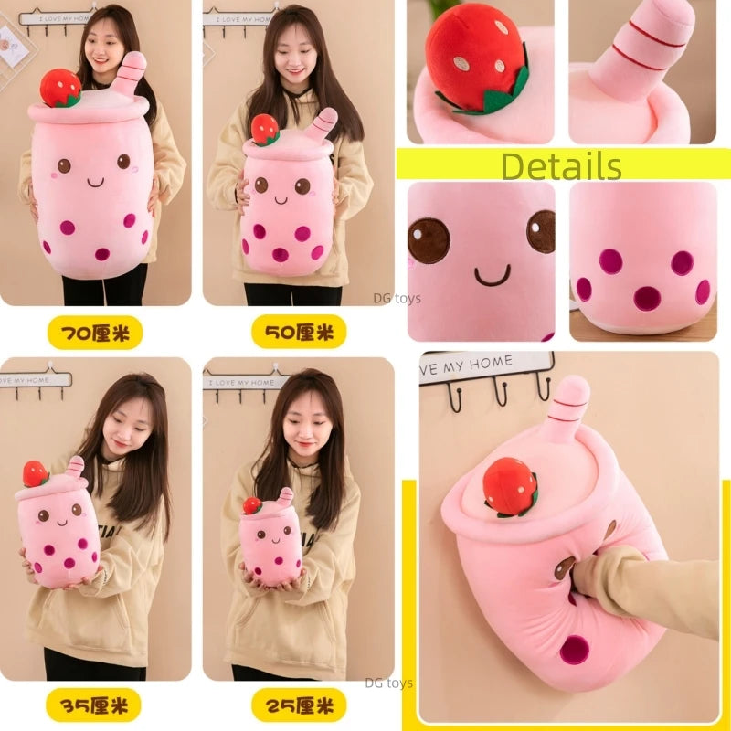 Bubbalicious Boba Plushie Kawaii In All Of The Best Sizes From 23cm - 70cm