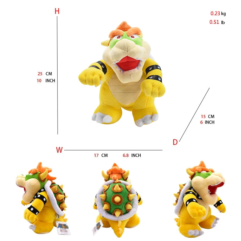 Bowser Plushie in 25cm