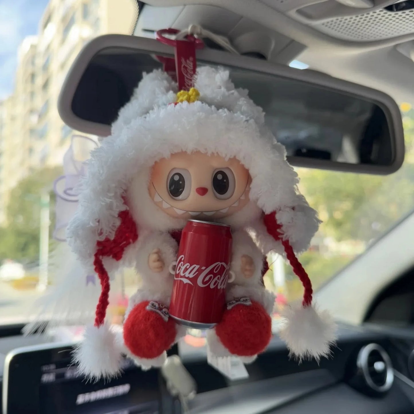 New Genuine Monster Coca Cola Series Labubu