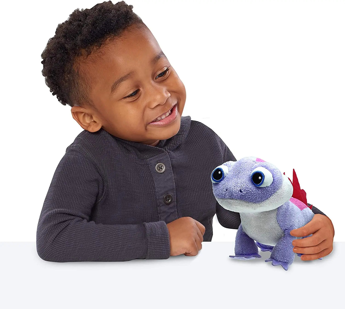 Bruni The Lizard Plushie from Disney Frozen 2. Size: 20cm.