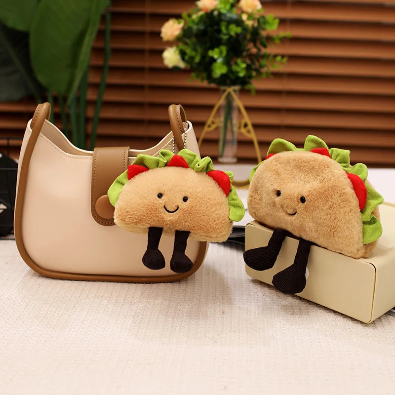 Soft Taco Plushies in Sizes 15cm, 18cm & 25cm