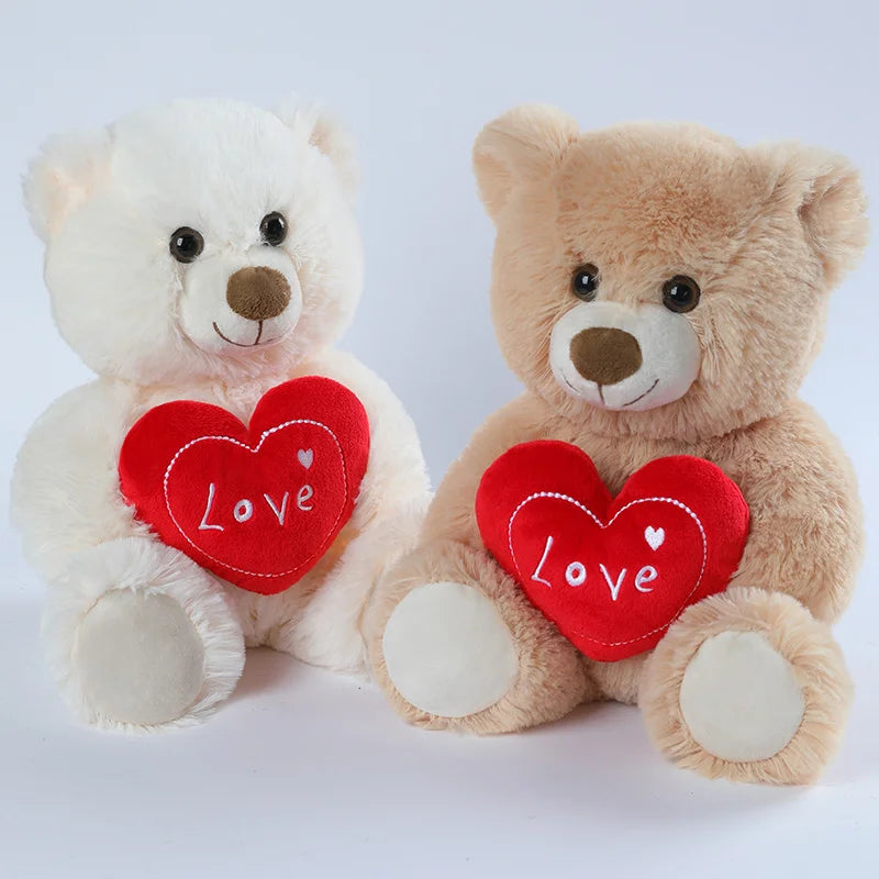 Love Heart Valentines Teddy 25cm