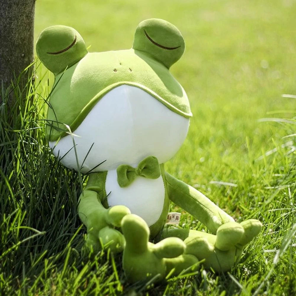 Cute Sleeping Frog Plushie 38cm\50cm