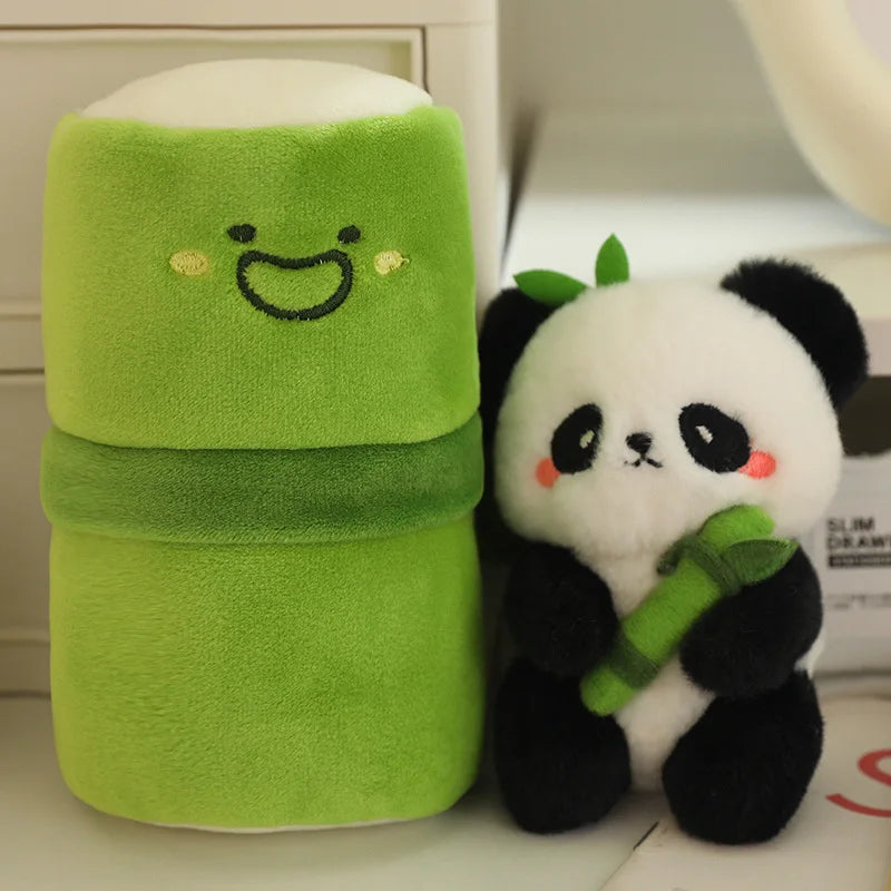 The Cutest and Teeniest Bamboo Panda Plushie Pendant. Only 10cm.