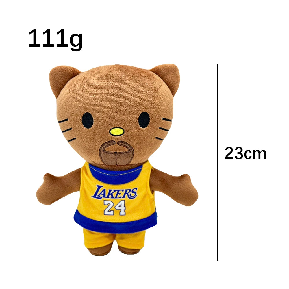 Hello Kitty Kobe Plushie 24 Basketball Vest in size 23cm