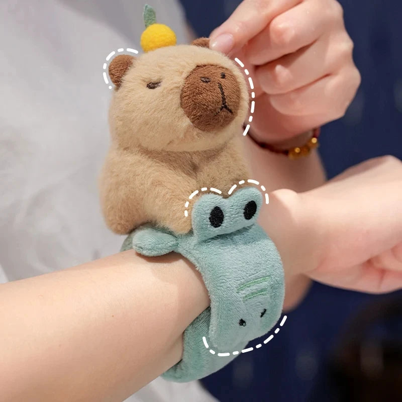 Gorgeous Capybara Snapband Plushie.