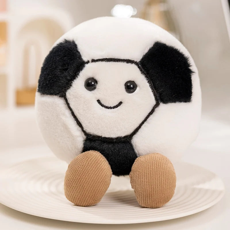 Cute Plushie Baseball, 8 Ball, Football, Basketball, Tennis 10cm